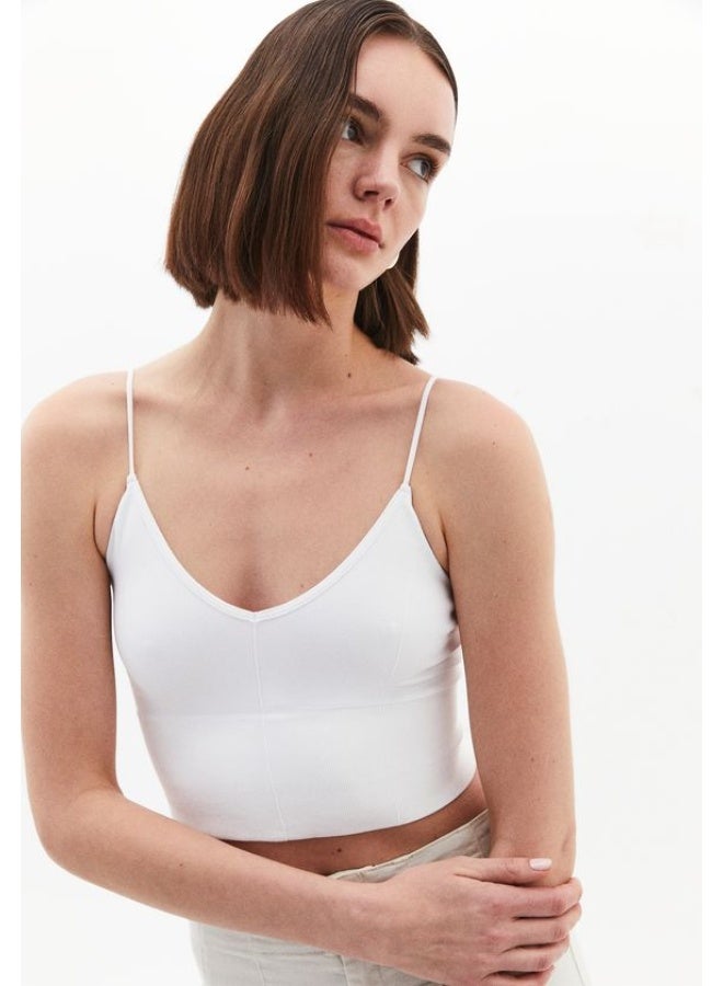 OXXO Crop Singlet with Thin Straps - Image 4